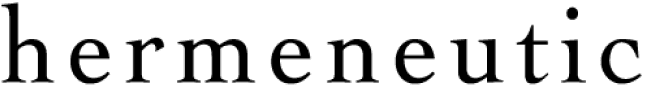 Hermeneutic logo